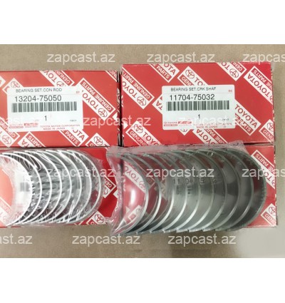 Toyota prado 2002-2009, vkladiş şatun 2.7 , 0.25 remont, 1320475050 , 1320475070 